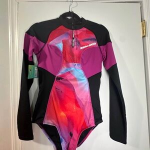 Sea-Doo Colorful Long Sleeve Swimsuit